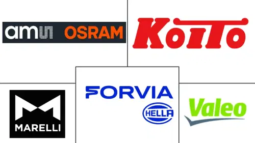 United Kingdom Automotive LED Lighting Market Major Players